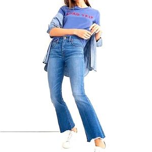 Madewell Cali boot cut jeans